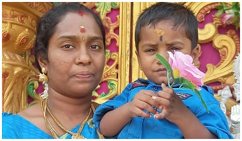 திருப்பூர்: குடும்பப் பிரச்சினையால் 4 வயது குழந்தையுடன் தாய் ரயில் முன் பாய்ந்து தற்கொலை