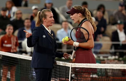 பிரெஞ்சு ஓபன் டென்னிஸ்: மிர்ரா ஆண்ட்ரீவா அதிர்ச்சி தோல்வி