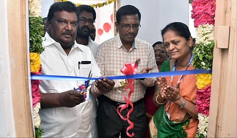 ஜெயங்கொண்டம் கோட்டம் புதிய செயற்பொறியாளர் அலுவலகத்தை அமைச்சர் சிவசங்கர் திறந்து வைத்தார்