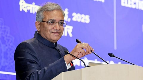 இந்திய தலைமைத் தேர்தல் ஆணையர் ஞானேஷ் குமார்.