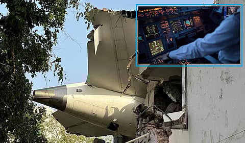 ‘மேடே’ அழைப்பு என்றால் என்ன? - அகமதாபாத் விபத்தும், விமானிகள் அறையும்