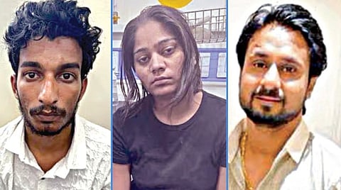 ராஜ் குஷ்வாஹா, சோனம், கணவர் ராஜா ரகுவன்சி