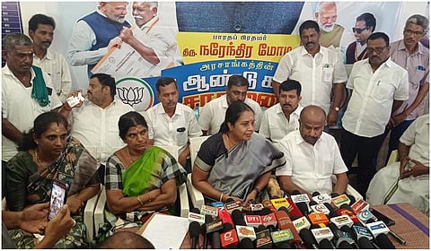 2026 ஆட்சி குறித்த அண்ணாமலை கருத்தை பெரிதாக்க வேண்டாம்: வானதி சீனிவாசன்