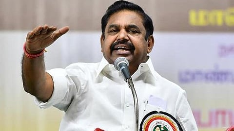 அதிமுக பொதுச் செயலாளர் எடப்பாடி பழனிசாமி