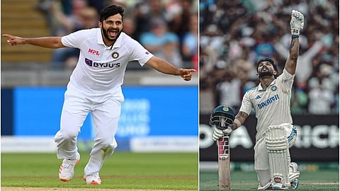 ஷர்துல் தாக்கூர், நிதிஷ் குமார் ரெட்டி