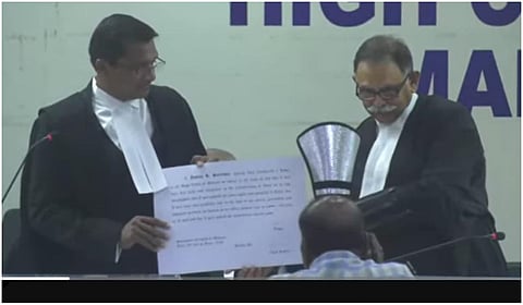 சென்னை உயர் நீதிமன்ற நீதிபதியாக கே.சுரேந்தர் பதவியேற்பு