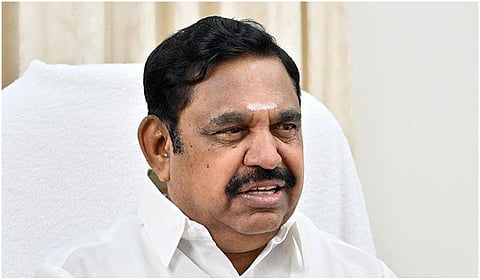 அதிமுக பொதுச்செயலாளர் எடப்பாடி பழனிசாமி