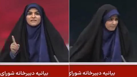 ஈரான் அரசு தொலைக்காட்சி அலுவலகம் மீது இஸ்ரேல் தாக்குதல் - நேரலையில் அதிர்ந்த கட்டிடம்