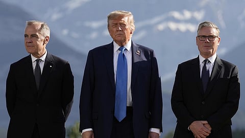 கனடா ஜி7 உச்ச மாநாட்டில் ட்ரம்ப்.