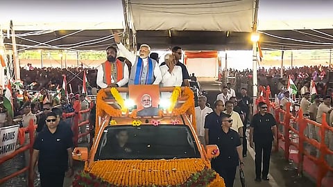 “பிஹாரின் மோசமான நிலைக்கு காங்கிரஸ், ஆர்ஜேடியே காரணம்” - பிரதமர் மோடி குற்றச்சாட்டு