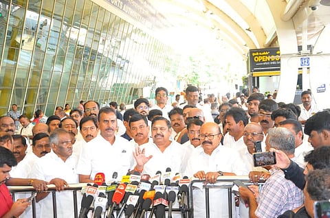 அவதூறுகளை பரப்பும் திமுகவுக்கு தேர்தலில் மக்கள் தண்டனை வழங்குவார்கள்: இபிஎஸ்