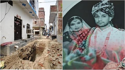 ஹரியானாவில் இளம் பெண்ணை கொன்று வீட்டு முன் புதைத்த கணவர் குடும்பத்தினர்