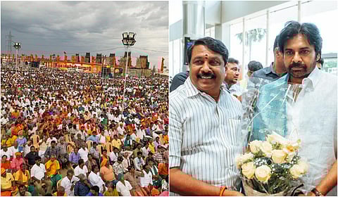 மதுரையில் நடைபெறும் முருக பக்தர்கள் மாநாட்டில் பங்கேற்க தமிழகத்தின் பல்வேறு பகுதிகளில் இருந்து ஏராளமானோர் வருகை தந்தனர்.