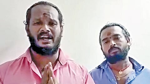 வீடியோ வெளியிட்ட அர்ச்சகர்கள்.