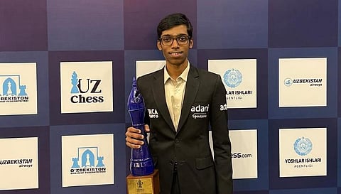 இந்திய கிராண்ட்மாஸ்டர் ஆர்.பிரக்ஞானந்தா