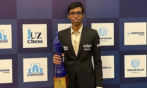 செஸ் மாஸ்டர்ஸ் போட்டியில் வென்ற பிரக்ஞானந்தாவுக்கு முதல்வர், துணை முதல்வர் வாழ்த்து