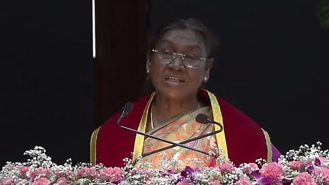 நுகர்வு கலாசாரம் கற்பனை செய்ய முடியாத சேதத்தை ஏற்படுத்தும்: திரவுபதி முர்மு பேச்சு