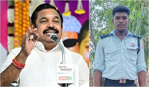 திருப்புவனம் இளைஞர் காவல் நிலைய மரண வழக்கில் சிபிஐ விசாரணை கோரும் இபிஎஸ்