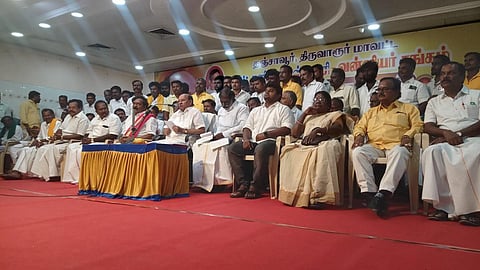 “என் பேச்சை கேட்காத அன்புமணி இனி என் பெயரை பயன்படுத்தக் கூடாது” - ராமதாஸ் ஆவேச பேச்சு