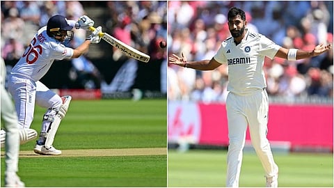 லார்ட்ஸ் டெஸ்ட்டில் பும்ரா அபாரம்: இங்கிலாந்து 387 ரன்கள் சேர்த்து ஆல் அவுட்: ENG vs IND