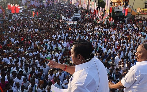 “தொகுதி மறுவரையறை விவகாரத்தில் பழிபோடுவது ஸ்டாலினின் தந்திரம்” - விழுப்புரத்தில் இபிஎஸ் பேச்சு