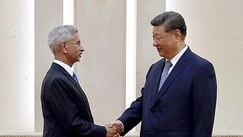 சீன அதிபர் ஜி ஜின்பிங்குடன் ஜெய்சங்கர் சந்திப்பு