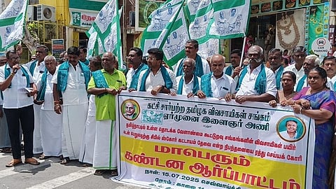 தமிழக அரசு வஞ்சிக்கலாமா? - ‘சிபில்’ விவகாரத்தில் விவசாயிகள் போராட்டம்