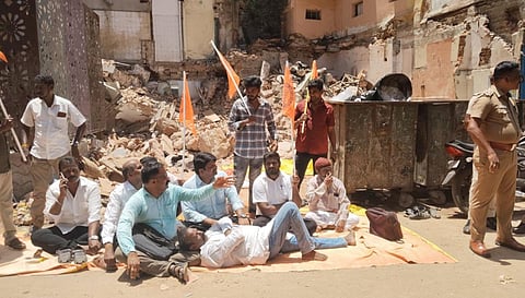 சென்னை | விநாயகர் கோயில் இடிப்பை கண்டித்து போராட்டம்: இந்து முன்னணியினர் கைது