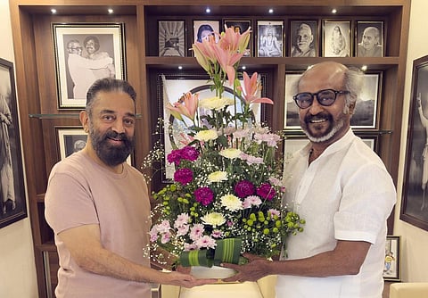 எம்.பி. பதவி: கமல்ஹாசனை வாழ்த்தி ரஜினிகாந்த் எக்ஸ் தளத்தில் பதிவு