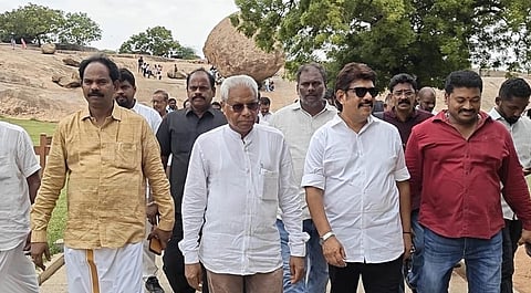 மலேசிய அமைச்சர் சிவநேசன் மாமல்லபுரம் வருகை