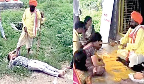 சிறுநீர் குடிக்க வைத்து, தழைகளை உண்ண வைத்து பக்தர்களை சித்ரவதை செய்த போலி சாமியார் மீது வழக்கு