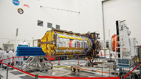 இஸ்ரோ - நாசா இணைந்து உருவாக்கிய நிசார் செயற்கைக்கோள் 30-ல் விண்ணில் பாய்கிறது!