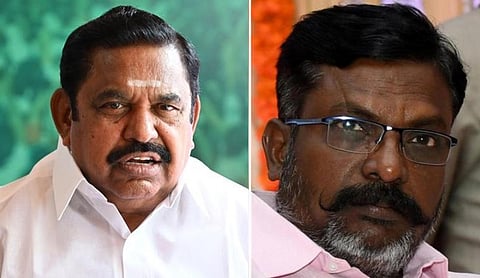 திமுக கூட்டணியில் விசிக வீழ்ச்சி அடையவில்லை: பழனிசாமிக்கு திருமாவளவன் பதில்