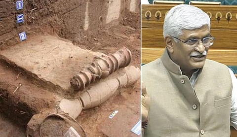 கீழடி அறிக்கை நிலை என்ன? - நாடாளுமன்றத்தில் மத்திய அமைச்சர் விளக்கம்