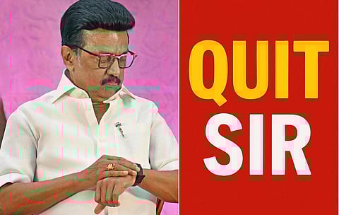 SIR விவகாரம் | “நெருப்புடன் விளையாடாதீர்கள்” - முதல்வர் ஸ்டாலின் எச்சரிக்கை