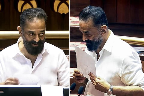 தமிழில் உறுதிமொழி எடுத்துக்கொண்டு பயணத்தை தொடங்கினேன்: கமல்ஹாசன் எம்.பி