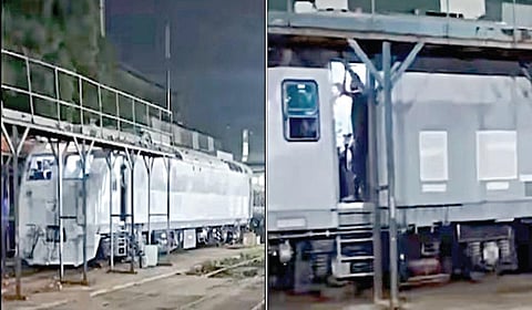 ஹைட்ரஜனில் இயங்கும் ரயில்.