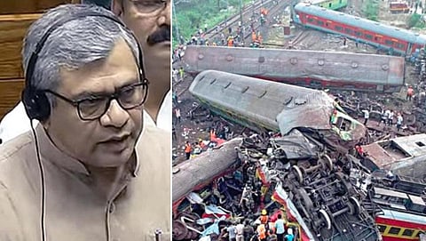 தண்டவாளம் குறைபாடு, உபகரணம் செயலிழப்புடன் மனித தவறுகளே ரயில் விபத்துக்கு காரணம்: ரயில்வே அமைச்சர்