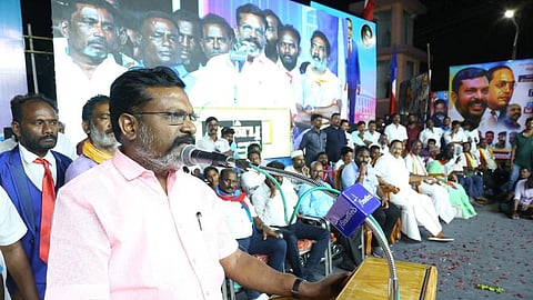 “எனக்கு முதல்வர் பதவிக்கான தகுதி இல்லையா?” - திருமாவளவன் ஆவேசம்