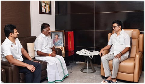 “அரசியலில் எதுவும் நடக்கலாம்” - முதல்வர் ஸ்டாலினை 2-வது முறையாக சந்தித்த ஓபிஎஸ் கருத்து