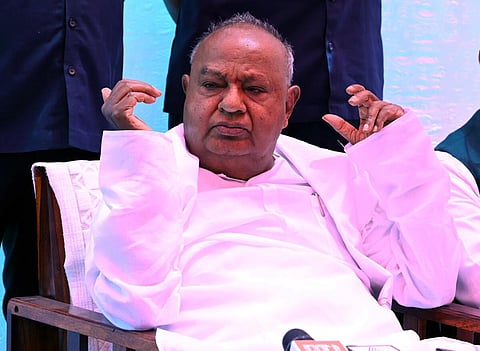 “நாகரிகமில்லாத பொறுப்பற்றவர் ட்ரம்ப்!” - இந்திய பொருளாதாரம் குறித்த கருத்துக்கு தேவகவுடா காட்டம்