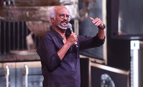 ‘எவ்ளோ நாள்தான் நல்லவனாவே நடிக்கிறது’ - அஜித் பட வசனத்தை மேற்கோள் காட்டிய ரஜினி! @ ‘கூலி’ படவிழா