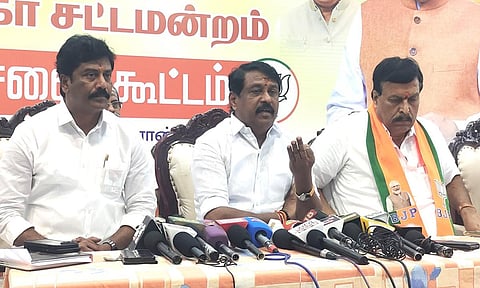 எங்கள் கூட்டணியில் யார் வேண்டுமானாலும் சேரலாம்: நயினார் நாகேந்திரன் அழைப்பு
