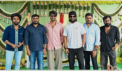 துல்கர் சல்மானின் புதிய படம் பூஜையுடன் தொடக்கம்