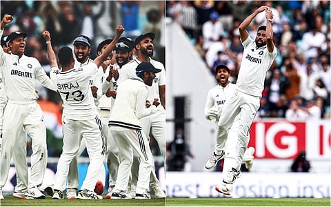 சிராஜ் அபார பந்துவீச்சு: ஓவல் டெஸ்ட்டில் இங்கிலாந்தை 6 ரன்களில் இந்தியா வீழ்த்தியது எப்படி?