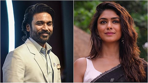 மிருணாள் தாக்குரை காதலிக்கிறாரா தனுஷ்?