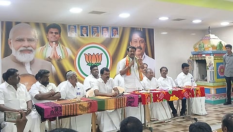 பாஜக குறித்து யாரும் தவறாகப் பேசினால் முதல் ஆளாக எதிர்ப்பேன்: நயினார் நாகேந்திரன்