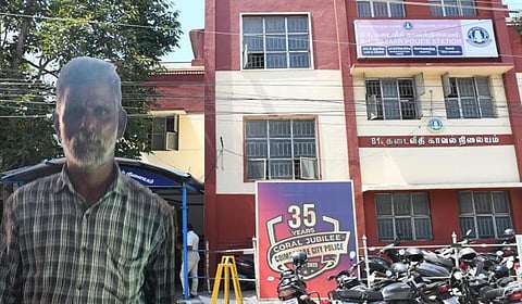 உள்படம்: அறிவொளி ராஜன்