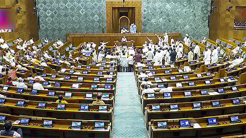 பிஹார் சிறப்பு திருத்தம் குறித்து விவாதிக்கக் கோரி அமளி: மாநிலங்களவை நாள் முழுவதும் ஒத்திவைப்பு