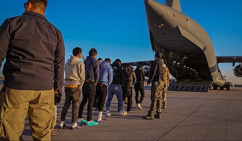 ட்ரம்ப் 2-வது ஆட்சியில் இதுவரை 1,700 இந்தியர்கள் திருப்பி அனுப்பப்பட்டனர்